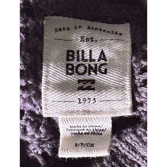 Billabong Crochet Style Bell Sleeve Scoop Neck Sweater Small - Picture 5 of 5